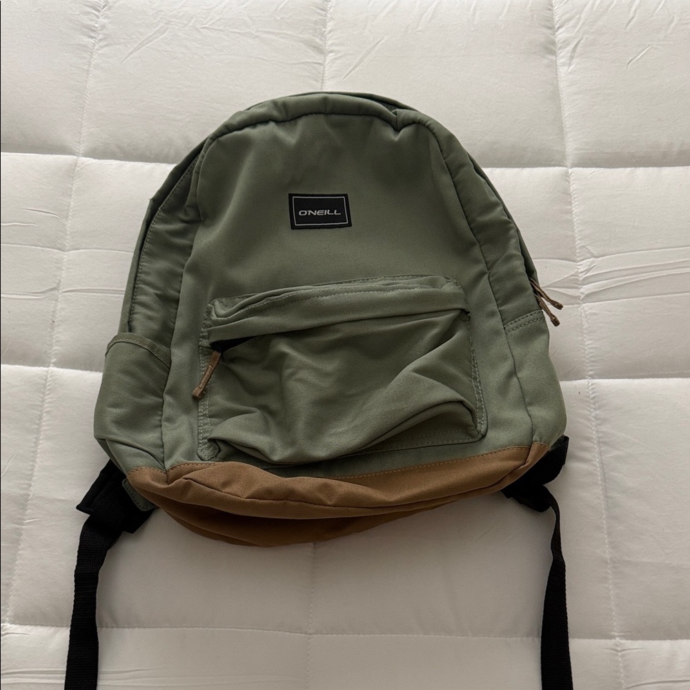 O'Neill Olive and Tan Men's Backpack